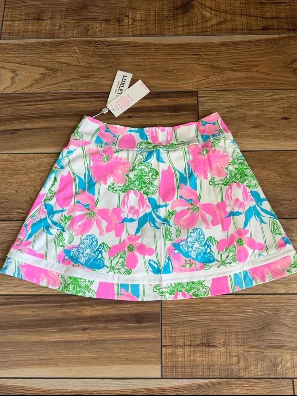 NWT Lilly Pulitzer UPF 50+ Luxletic Marilla High Rise Skort